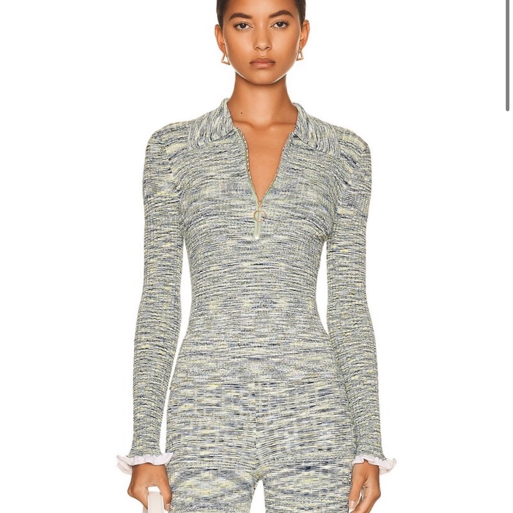 Jonathan Simkhai Multicolor Knit Blouse